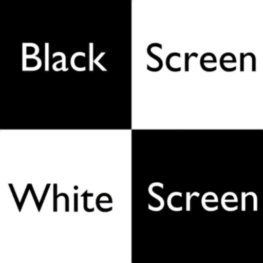 Black Screen White Screen app icon