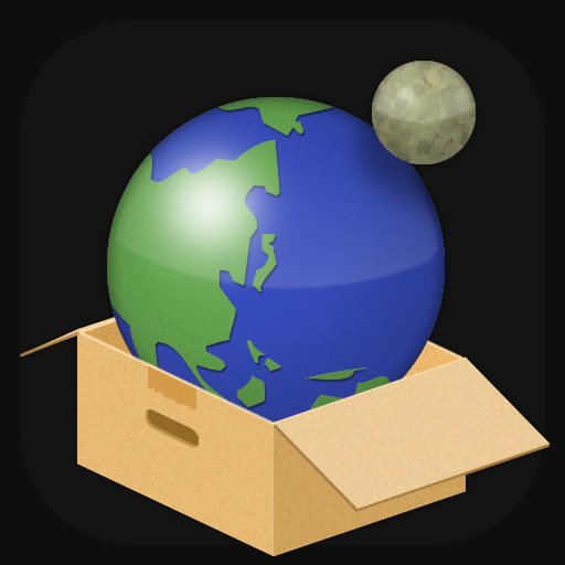 Planet simulation app icon