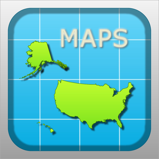 USA Pocket Maps Pro app icon