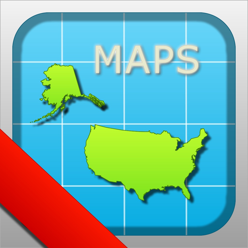 USA Pocket Maps app icon