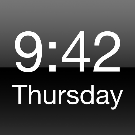 Big Clock HD app icon