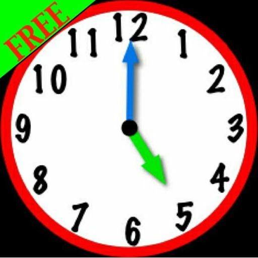 Kids Clock Challenge Lite - Flash Cards Speed Quiz for Kids app icon
