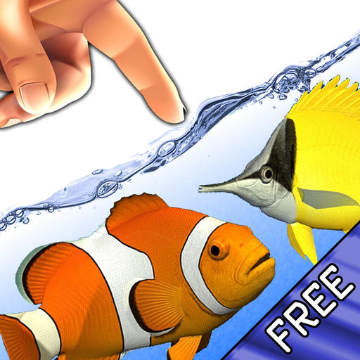 Fish Fingers! 3D Interactive Aquarium FREE app icon