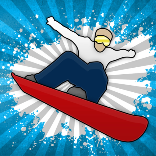 Snownometer: snowboard tracker app icon