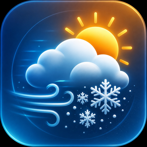 Snow Day, Wind Chill & Speed app icon