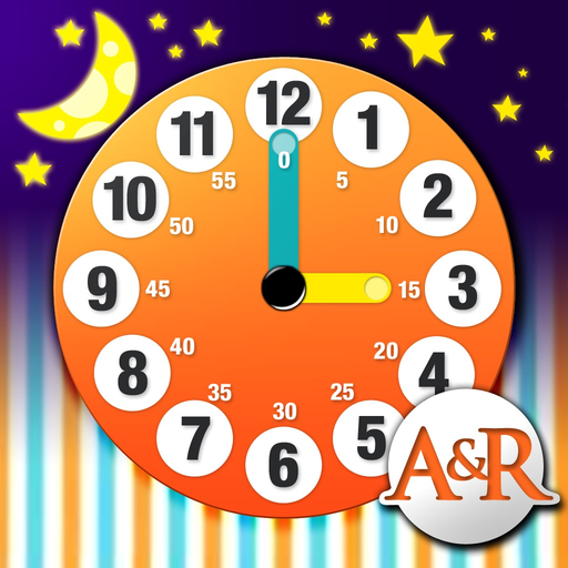 Telling Time for Kids - Game to Learn to Tell Time easily app icon