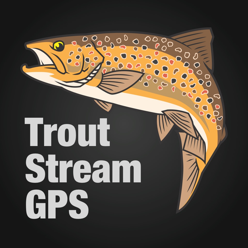 Trout Stream GPS - Fly Fishing app icon
