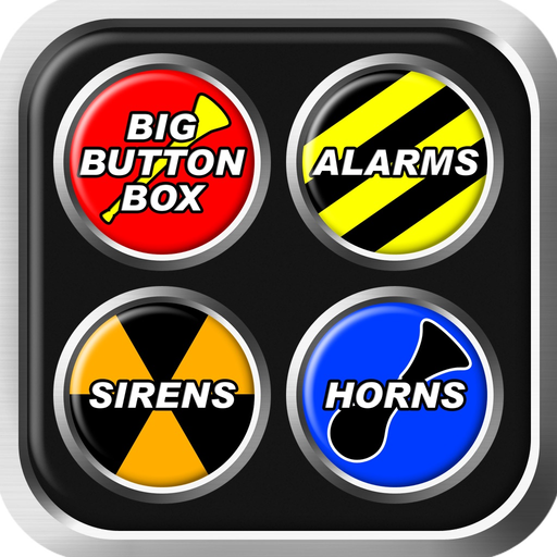Big Button Box: Alarms, Sirens & Horns - sound fx app icon