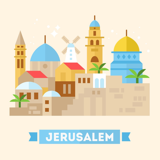 Jerusalem Travel Guide Offline app icon
