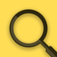 Magnifying Glass Ⓞ icon