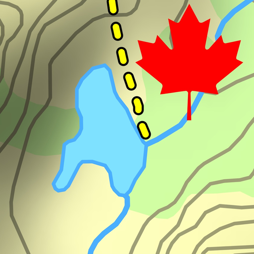Topo Maps Canada app icon