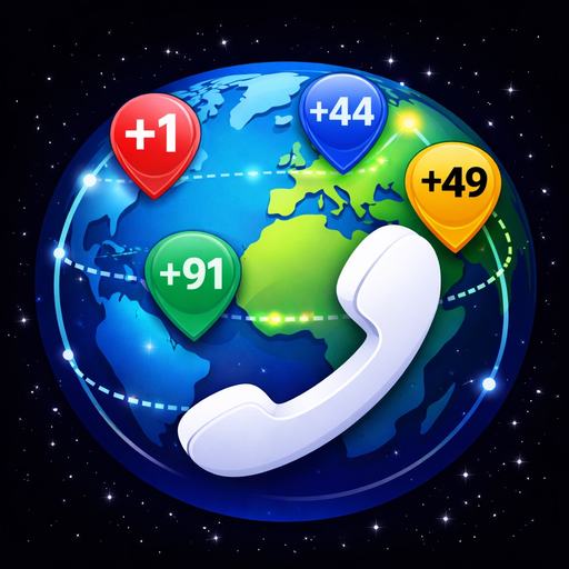 Country Dialling Codes app icon