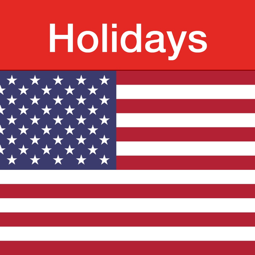 US Holidays - cals with flags app icon