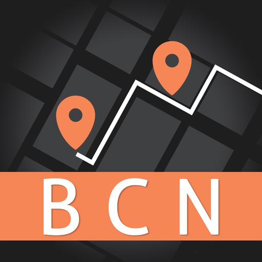 Barcelona City Guide & Offline Travel Map app icon