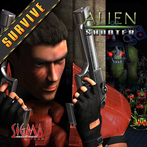 Alien Shooter - Survive app icon