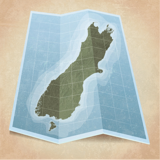 MapApp NZ South Island app icon