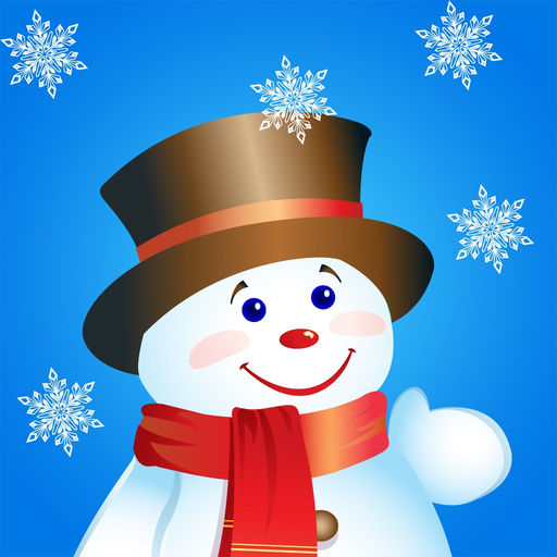 Winter Pop: Save the Snowman app icon