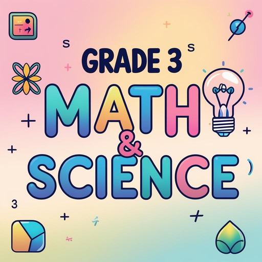 Grade 3 Math & Science app icon