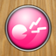 Japanese girl response for iPad icon