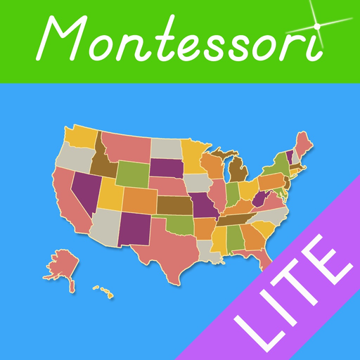 United States Of America LITE - A Montessori Approach To Geography app icon
