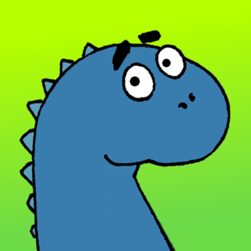 Blue Dino app icon