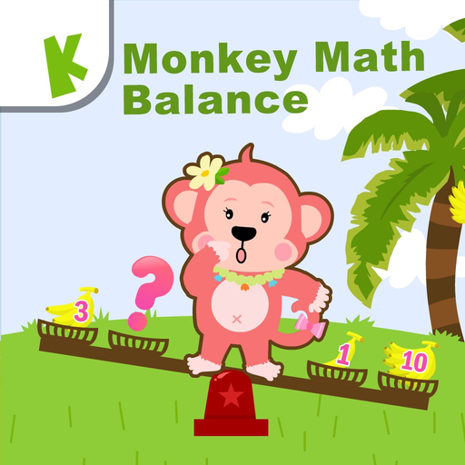 Monkey Math Balance for Kids app icon