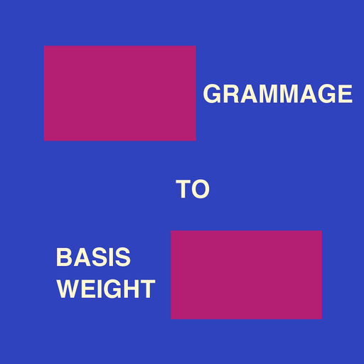 Grammage To Basis Weight app icon
