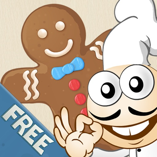 Gingerbread Fun! HD - Free Edition app icon