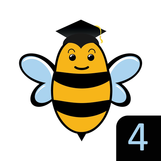 Spelling Bee for Kids - Spell 4 Letter Words app icon