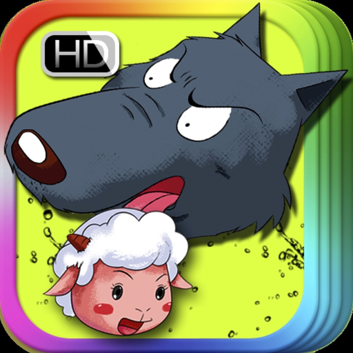 Wolf and the Seven Little Goats - Interactive Book app icon