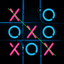 Tic Tac Toe - Glow icon