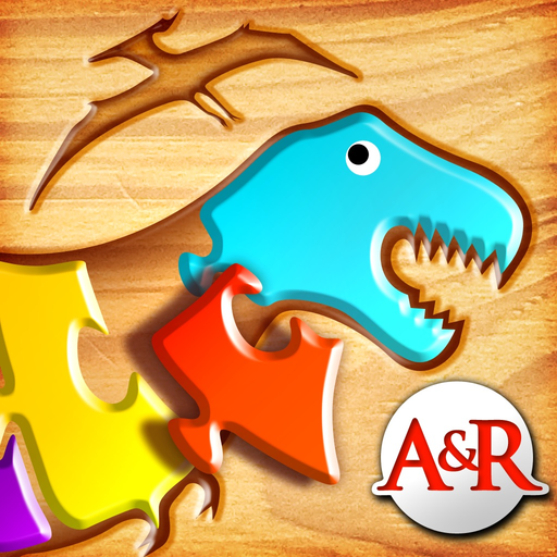 My First Wood Puzzles: Dinosaurs - A Free Kid Puzzle Game for Learning Alphabet - Perfect App for Kids and Toddlers! app icon