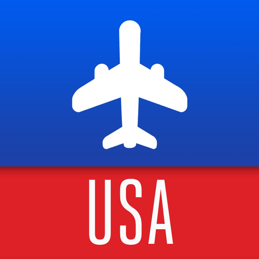 USA Travel Guide and Offline City Street Map app icon