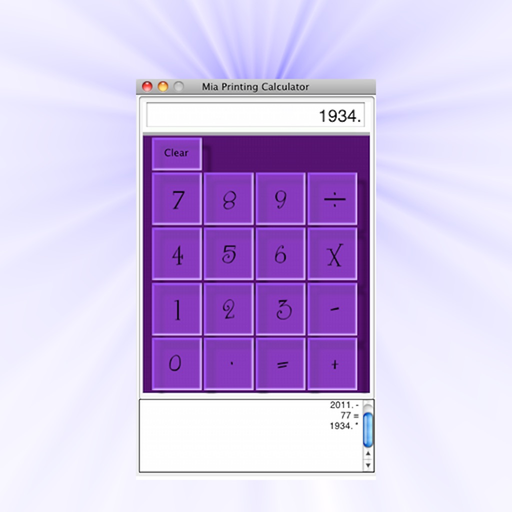 Mia Printing Calculator app icon