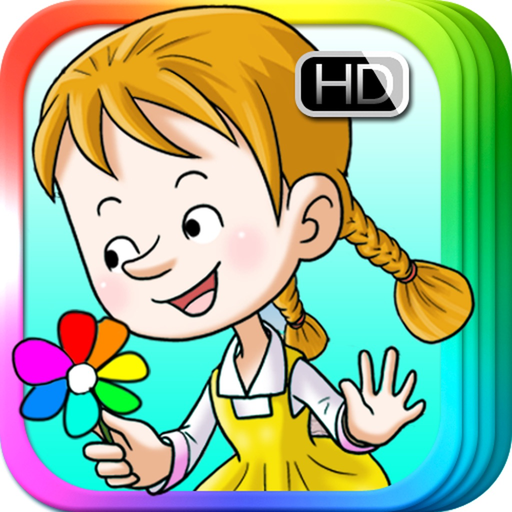 Seven Colored Flower - Bedtime Fairy Tale iBigToy app icon