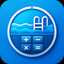 Pool Service Log & Calculator icon