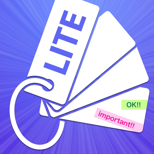 Jottable Flash Cards Lite app icon