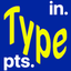 Inch To Points icon