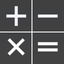 Calculator Silver Lite icon
