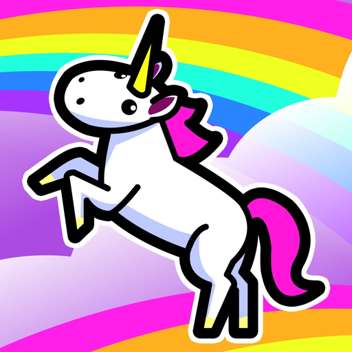 I'ma Unicorn - Amazing Glitter Rainbow Sticker Camera! app icon