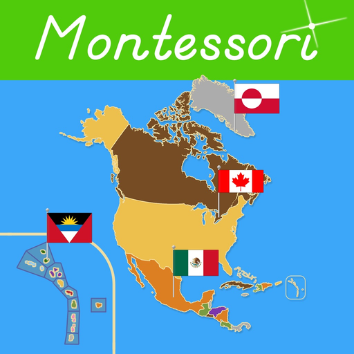 North America Geography app icon