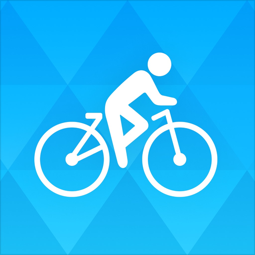 Bicycle ride tracker PRO app icon