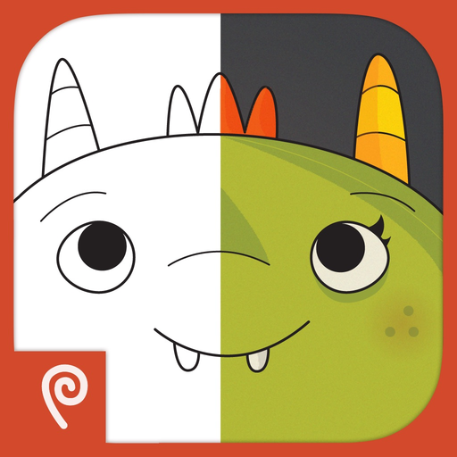 Monster Coloring Book app icon