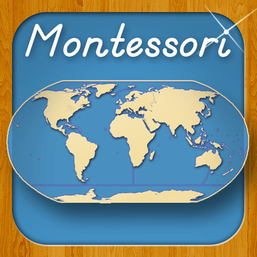 World Continents and Oceans - A Montessori Approach To Geography app icon