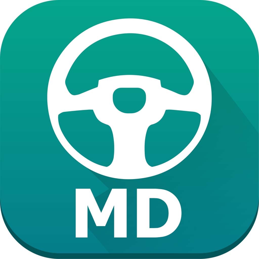 Maryland MVA Driving Test Prep app icon