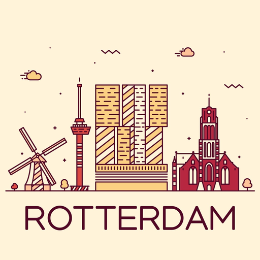 Rotterdam Travel Guide . app icon