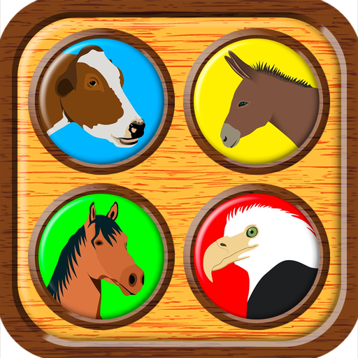 Big Button Box Animals -sounds app icon