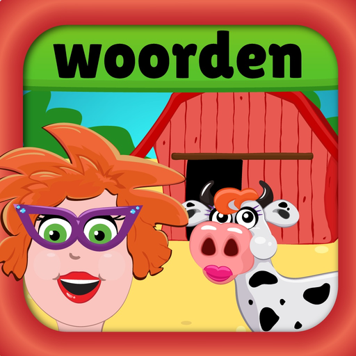 Taal en woordenschat boerderij app icon