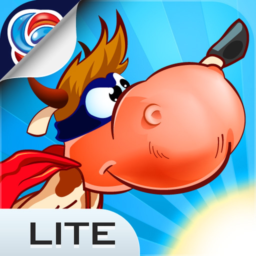 Supercow: funny farm arcade platformer Lite app icon