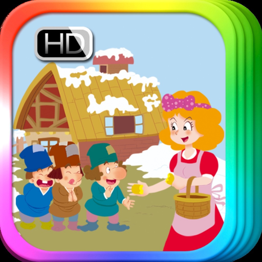 Little Men in the Wood Bedtime Fairy Tale iBigToy app icon